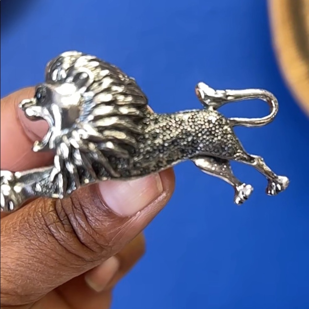 Ankh and Lion rings